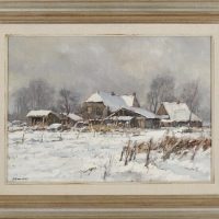 Frans-Manders-Hollandse-boerderij-in-de-winter-aspect-ratio-500-500